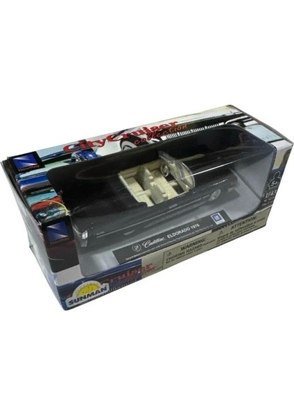 48894B Cıty Cruıser Collectıon Cadıllac Eldorado 1976 1:43 Dıe-Cast Metal Araba Kutulu 5+ -Tekli