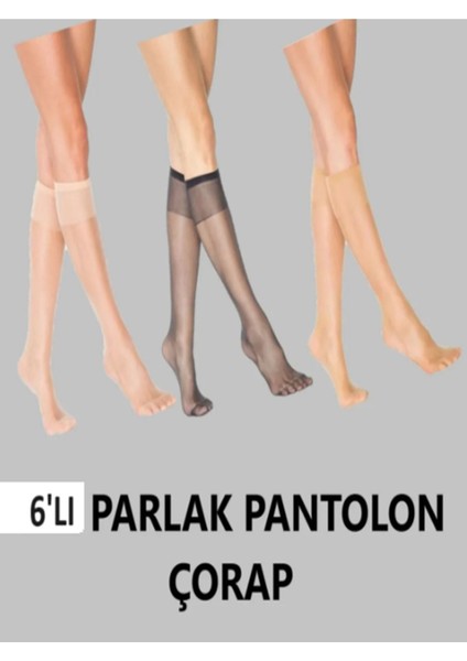 20 Denye Ince Dizaltı 6'lı Kombin Pantolon Çorabı 2 Ten 2 Sahra 2 Siyah fiyatları