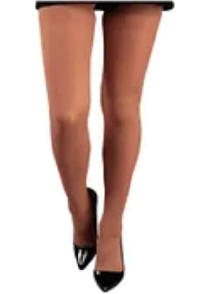 4 Adet 70 Denye Dizüstü Mus Çorap Kalın Mus-38 Bronz modelleri