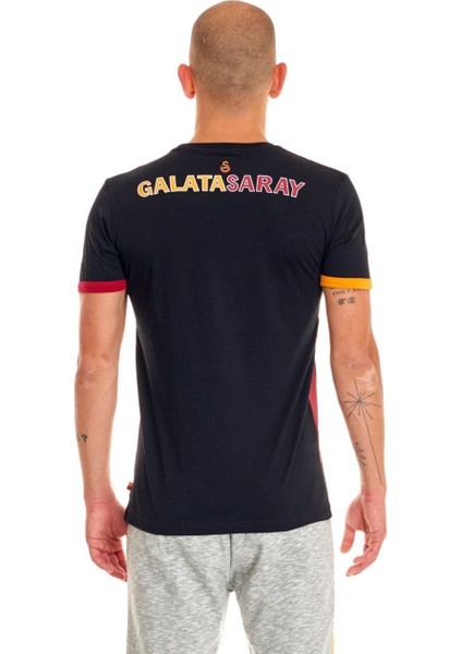 Orijinal Lisanslı Unisex Siyah Arma T-Shirt Gs Aslan Baskılı Hediyelik Ahşap Kutulu