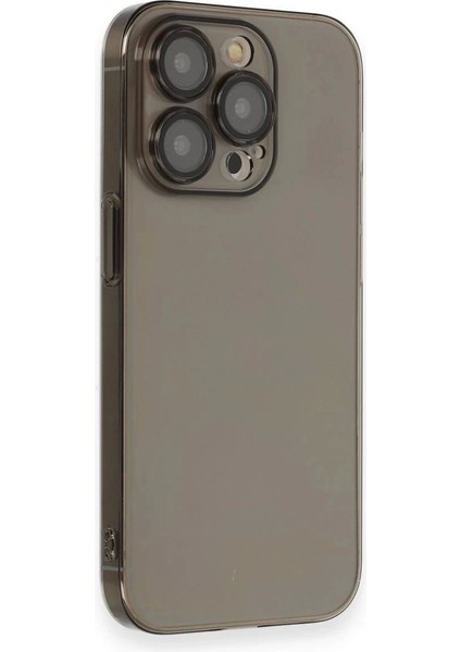 iPhone 13 Pro Max Kılıf Armada Lensli Kapak - Siyah
