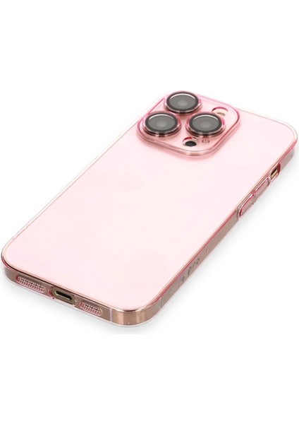 iPhone 13 Pro Max Kılıf Armada Lensli Kapak - Rose Gold fırsatları