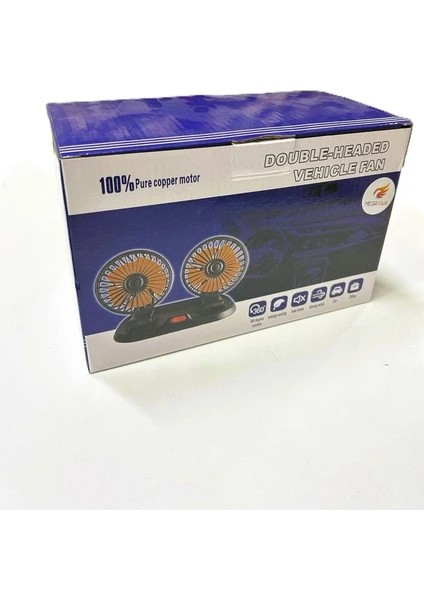 USB Girişli Mükemmel Soğutucu Çift Başlıklı Vantilatör modelleri