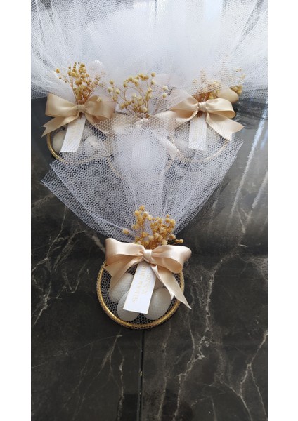 Kolonyam 20 Adet Süslemeli Halka Şekerleme Nikah Nişan Söz Düğün Hediyeliği fırsatları