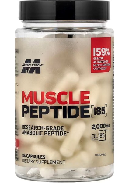 Muscletech, Peptide 185 2,000 mg 84 Capsules