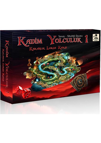Kadim Yolculuk- Yüzüklerin Efendisi Temalı Kutu Oyunu (Savaş-Strateji-Zeka)