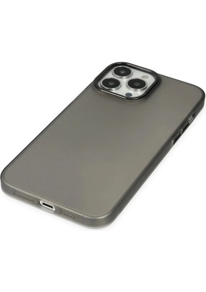 iPhone 13 Pro Kılıf Modos Metal Kapak - Siyah fırsatları