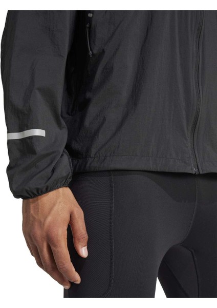 Ultimate Hivis Erkek Siyah Kapüşonlu Rüzgarlık fırsatları