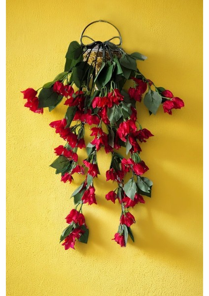 Yapay Sarkan Bitki Begonvil 8 Dallı 70 cm