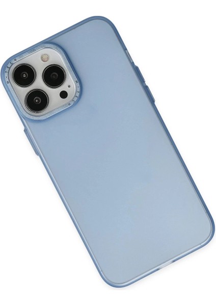 iPhone 13 Pro Kılıf Modos Metal Kapak - Mavi modelleri