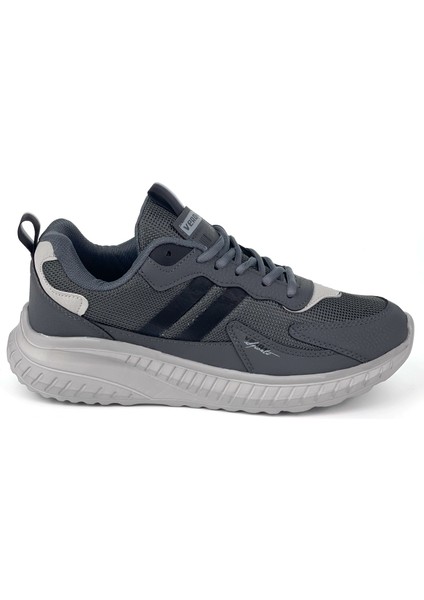 Erkek Füme Buz Bağcıklı Esnek Hafif Günlük Sneaker Spor Ayakkabı