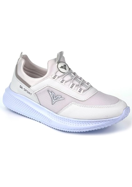 Erkek Beyaz Bağcıksız Esnek Çok Hafif Günlük Sneaker Spor Ayakkabı modelleri