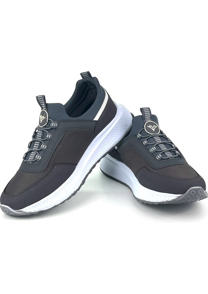 Erkek Füme Bağcıksız Esnek Çok Hafif Günlük Sneaker Spor Ayakkabı fiyatları