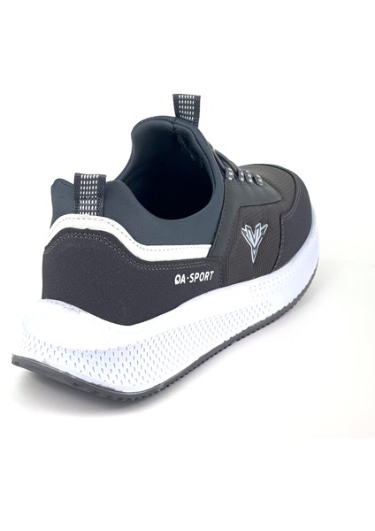 Erkek Füme Bağcıksız Esnek Çok Hafif Günlük Sneaker Spor Ayakkabı indirimleri