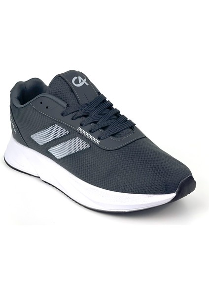 Erkek Füme Beyaz Bağcıklı Nefes Alan Esnek Hafif Günlük Sneaker Spor Ayakkabı modelleri