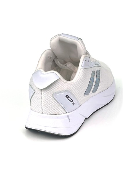 Erkek Beyaz Siyah Bağcıklı Nefes Alan Esnek Hafif Günlük Sneaker Spor Ayakkabı indirimleri