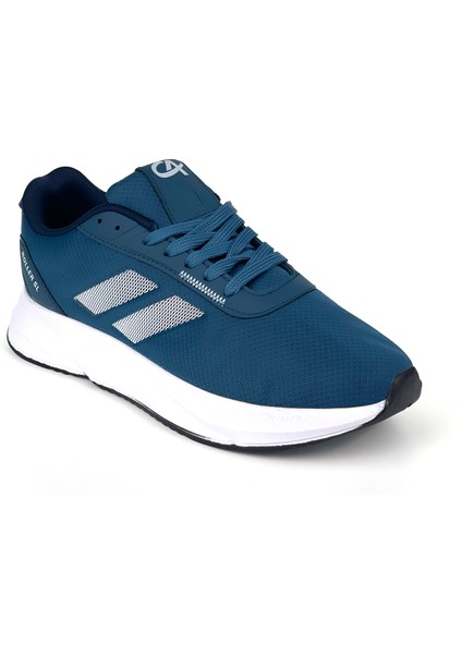 Erkek Indigo Bağcıklı Nefes Alan Esnek Hafif Günlük Sneaker Spor Ayakkabı modelleri