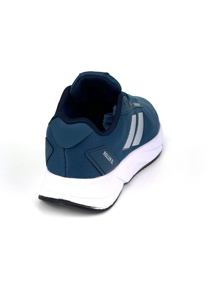 Erkek Indigo Bağcıklı Nefes Alan Esnek Hafif Günlük Sneaker Spor Ayakkabı indirimleri