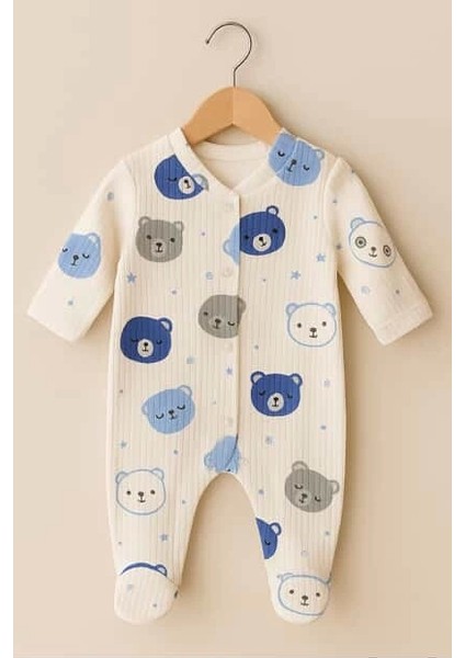 Ayıcık Uyku Arkadaşı Bebek Tulum