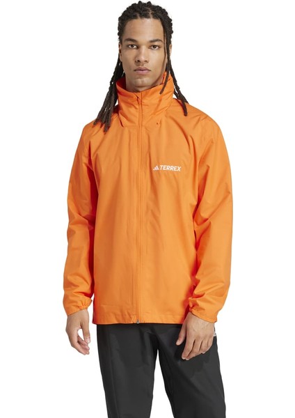 Multi Essentials 2l Erkek Turuncu Kapüşonlu Yağmurluk