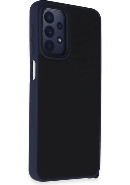 Samsung Galaxy A33 5g Kılıf Elegant Kapak - Lacivert