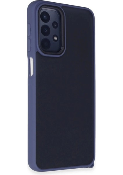 Samsung Galaxy A23 4g Kılıf Elegant Kapak - Açık Mavi