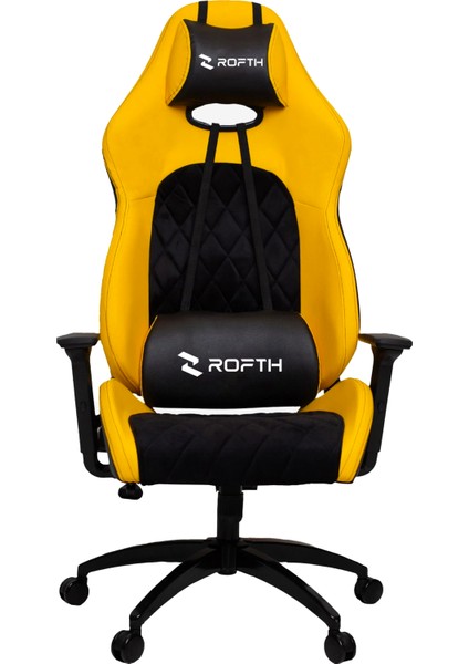 Quara Dominion Series Solar Yellow Premium Oyuncu Koltuğu