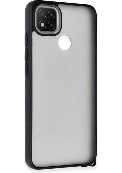 Xiaomi Redmi 9c Kılıf Elegant Kapak - Siyah