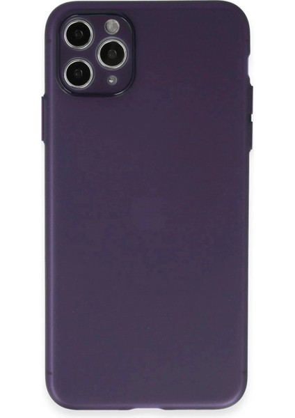 iPhone 11 Pro Kılıf Puma Silikon - Koyu Mor