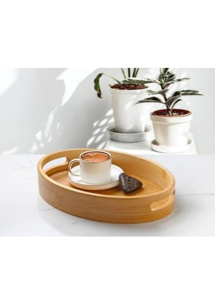 Bambu Oval Tepsi