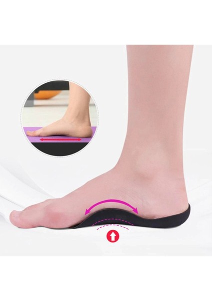 Içe Yamuk Basma ve Düz Taban Önleyici-Düzeltici Ortopedik Tabanlık Ayakkabı Tabanlık Topuk Yastığı modelleri