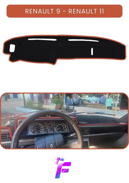 Renault 9 Uyumlu Ön Göğüs Koruma | Hızlı ve Kolay Montaj | Kaymaz Tasarım | Oto Aksesuar | A10