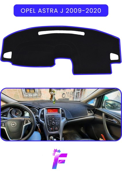 Opel Astra J (2009-2020) Uyumlu Torpido Örtüsü | Araca Özel Üretim | Kolay Montaj | Kaymaz | TE17