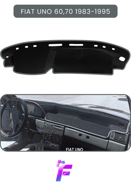 Fıat Uno (1983-1995) Uyumlu Ön Göğüs Örtüsü | Yansıma Önleyici | Kolay Montaj | Oto Aksesuar | TB62