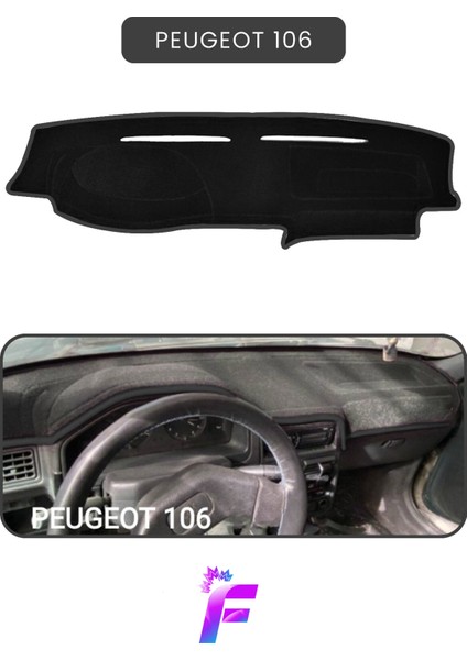 Peugeot 106 Uyumlu Torpido Örtüsü | Güneşten Korur | Kolay Montaj | Tam Uyum | Oto Aksesuar | T72