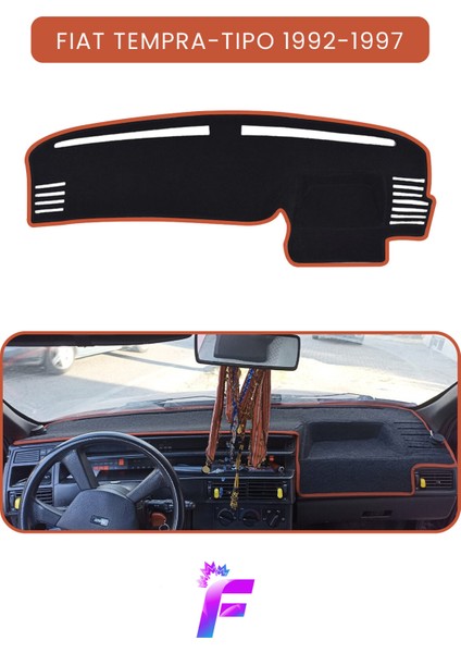 Fıat Tempra (1992-1997) Araca Özel Torpido Örtüsü | Ön Göğüs Kılıfı | Oto Aksesuar | TB52