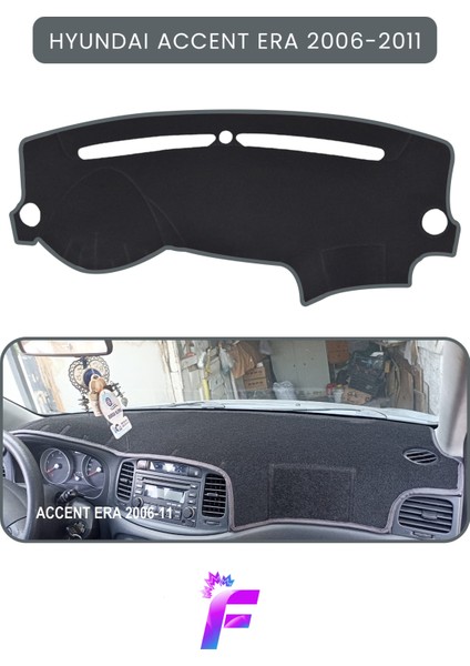 Hyundai Accent Era (2006-2011) Torpido Kılıfı | Yansıma Engeller| Kolay Montaj | Oto Aksesuar | TC44
