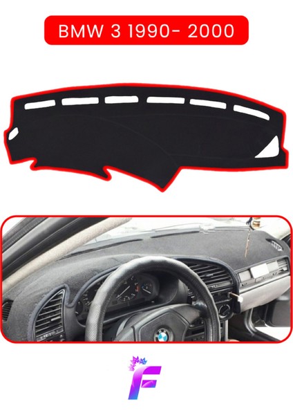 Bmw E36 (1990-2000) Uyumlu Ön Göğüs Örtüsü | Yansıma Önleyici | Kolay Montaj | Oto Aksesuar | Ta3