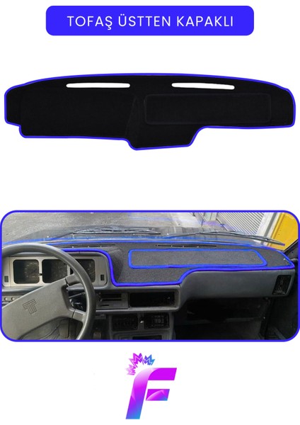 Tofaş Üstten Kapaklı Uyumlu Ön Göğüs Koruma | Hızlı ve Kolay Montaj | Tam Uyum | Oto Aksesuar | A101