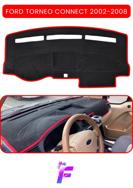 Ford Torneo Connect (2002-2008) Uyumlu Torpido Örtüsü | Araca Özel Üretim | Kolay Montaj | TB93