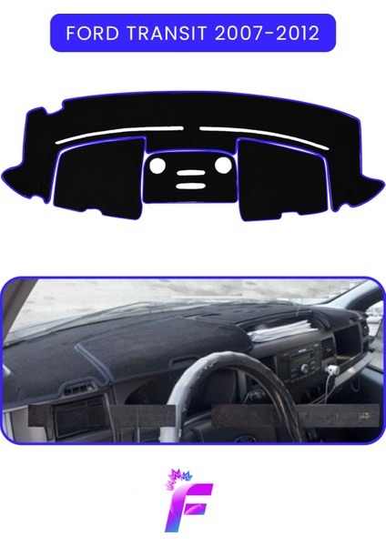 Ford Transit (2007-2012) Torpido Koruyucu | Güneş ve Yansımaya Karşı Kalkan | Tam Koruma | TC11