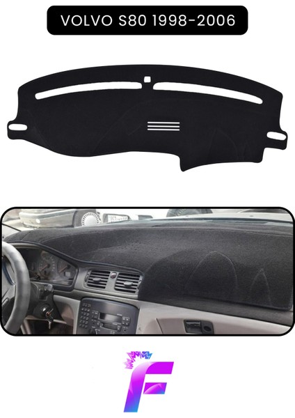 Volvo S80 (1998-2006) Torpido Örtüsü | Güneşten Korur | Kolay Montaj | Tam Uyum | Tam Koruma | C72