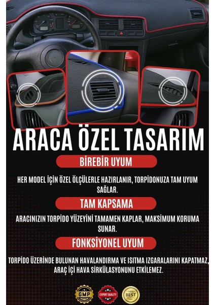 Mercedes Sprinter (2006-2014)) Uyumlu Torpido Örtüsü | Kolay Montaj | Yansıma Önleyici | G85