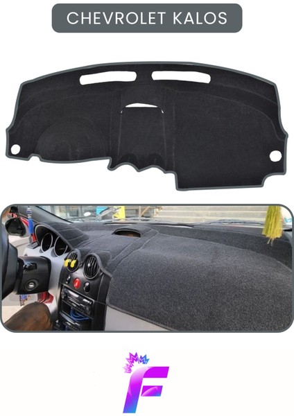 Chevrolet Kalos Torpido Örtüsü | Güneşten, Isıdan, Çatlamadan Korur | Oto Aksesuar | Araca Özel |D62