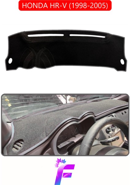 Honda Hr-V (1998-2005) Araca Özel Torpido Örtüsü | Kolay Montaj | Güneşten Korur | Tam Uyum | F87