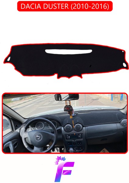 Dacıa Duster (2010-2016) Torpido Örtüsü | Güneşten Korur | Kolay Montaj | Tam Uyum | Araca Özel |E21