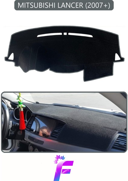 Mıtsubıshı Lancer (2007+) Araca Özel Torpido Örtüsü | Kolay Montaj | Güneşten Korur | Koruma | H50