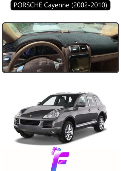 Porsche Cayenne (2002-2010) Torpido Örtüsü | Yansıma Önleyici | Tam Koruma | Hızlı Montaj | J30