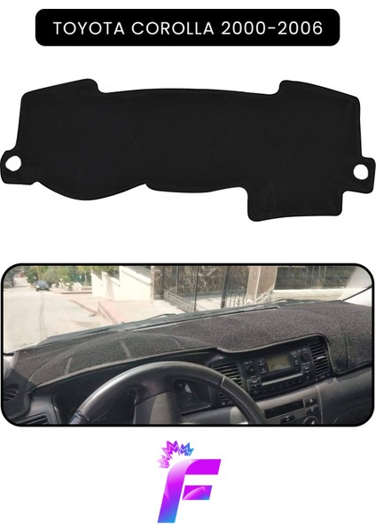 Toyota Corolla (2000-2006) Torpido Örtüsü | Güneşten, Isıdan, Çatlamadan Korur | Oto Aksesuar | B30