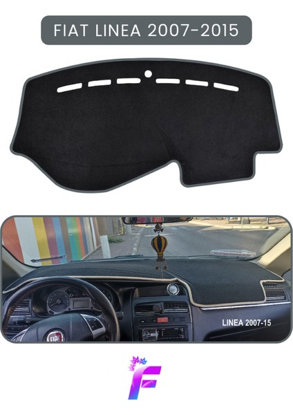 Fıat Linea (2007-2015) Torpido Örtüsü | Güneşten, Isıdan, Çatlamadan Korur | Oto Aksesuar | TB32